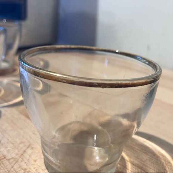 Italian glass espresso cups (3) - Picture 4 of 4